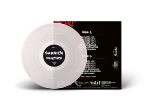 12″ DJ T-KUT “SCRATCH PRACTICE” (ULTRA CLEAR)