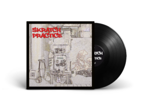 12″ DJ T-KUT “SCRATCH PRACTICE” (BLACK)