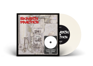 7″ DJ T-KUT – SCRATCH PRACTICE (SOLID WHITE)