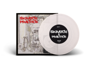 7″ DJ T-KUT – SCRATCH PRACTICE (ULTRACLEAR)