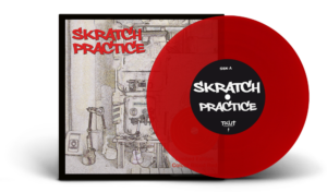 7″ DJ T-KUT – SCRATCH PRACTICE (BLOOD RED)