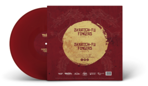 12″ DJ T-KUT– SKRATCH FU-FINGERS PRACTICE (OXBLOOD)