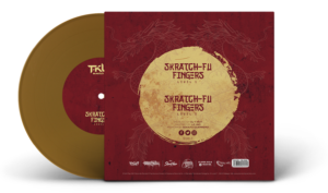 7″ DJ T-KUT– SKRATCH FU-FINGERS PRACTICE (GOLD)
